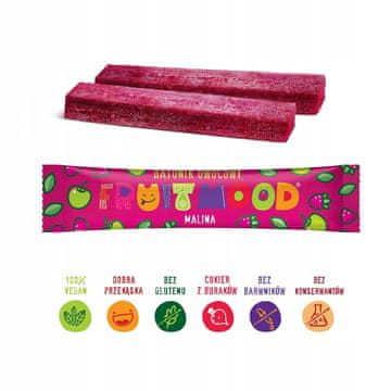It Voćna pločica s okusom maline Fruit Mood 20 g