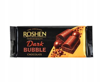 Roshen Roshen Gorka čokolada s mjehurićima 80 g