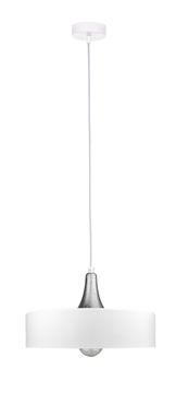 GH Viseća lampa 1xE27 EOS BIJELA/SREBRNA