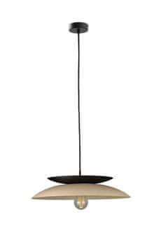 GH Viseća lampa 1xE27 Ferro Latte/Crna