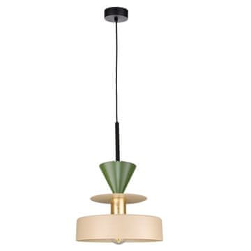 GH Viseća lampa 1xE27 Valia Latte/Khaki