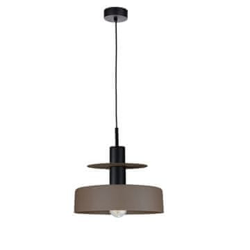GH 1xE27 Solea smeđa/crna viseća lampa