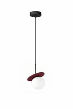 GH 1xE14 Aura crna/vinska viseća lampa
