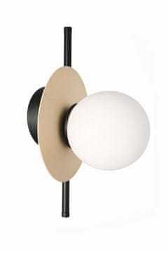 GH Zidna lampa 1xE14 Luma Crna/Latte