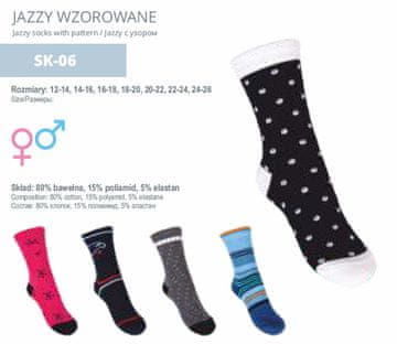 SCORPIO SK-06B Čarape za djevojčice Jazzy