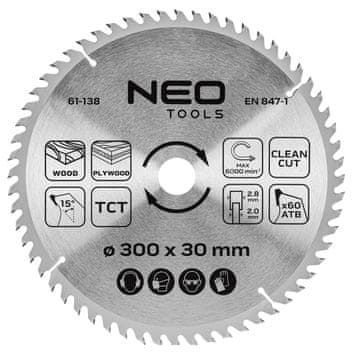 Widia list pile, 300 x 30 mm, 60 zuba
