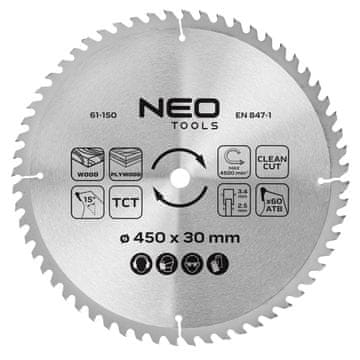 Widia list pile, 450 x 30 mm, 60 zuba