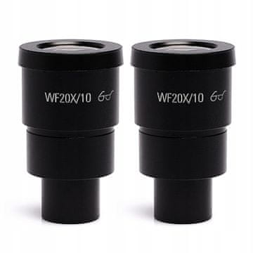 Okular za mikroskop WF20X/10, 2 komada