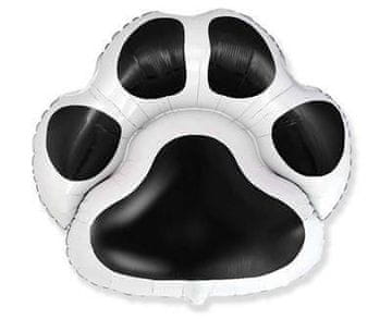 Flexmetal Folija balon Fx Paw crni, 61 cm