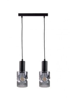GH Viseća lampa 2xE27 CROSS CRNE