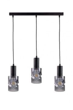 GH Viseća lampa 3xE27 CROSS CRNE
