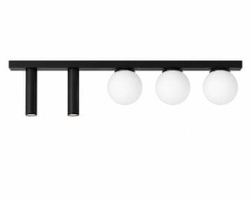 GH Stropna lampa 5xE27 MONDI BLACK MIX