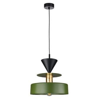 GH 1xE27 Valia kaki/crna viseća lampa