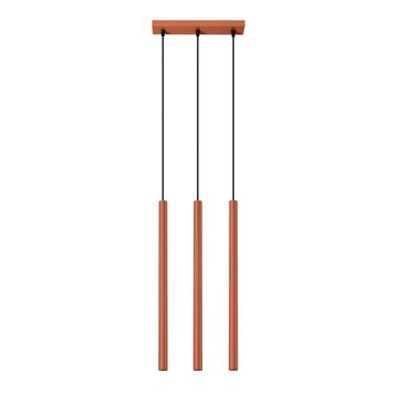 Sollux PASTELO 3 viseća lampa, oker crvena