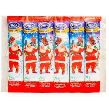 Gunz Only lizaki čokoladni božićni 6 x 13 g