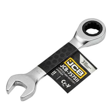 JCB Kratki čegrtaljni ključ 11 mm