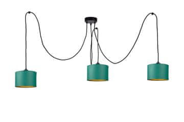 GH Viseća lampa 3xE27 FLOW GREEN DUGA