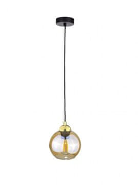 GH Viseća lampa 1xE27 JANTARNO ZLATNA