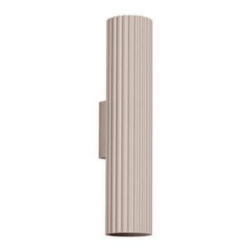 Sollux Zidna karbonska lampa 2 GU10 taupe ALU SL.1776