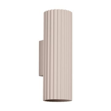 Sollux Zidna karbonska lampa 2 GU10 taupe ALU SL.1760
