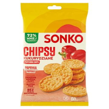 Sonko Talarki od kokica s paprikom 60 g