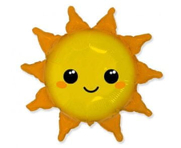 Flexmetal Folija balon "Nasmijano sunce", 70 cm
