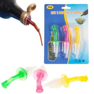 TG56257 Dozator alkohola za pipe, set od 3 boje