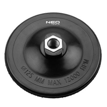 Ploča za montažu s čičkom 125 mm x 4 mm, navoj M14