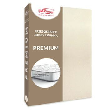 Darymex Pamučna plahta 120x200 JERSEY HEAVY DUTY 170 bež