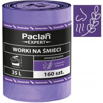 Paclan Multitop vrećice 35l 160 kom. Lavanda