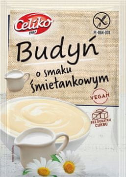 puding s okusom kreme, 40 g bez glutena