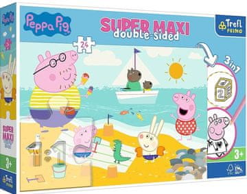 TREFL 41010 Slagalica 24 SUPER MAXI Pepin sretan dan