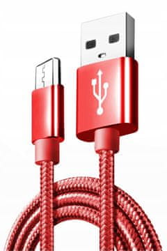 Micro usb kabel quick charge brzo punjenje koanni kb1_crvena