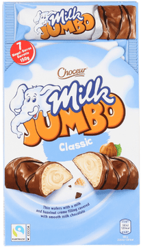 Choceur Jumbo Classic krem od lješnjaka i mlijeka, 150 g