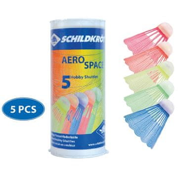 Master SCHILDKROT Aero Space badminton loptice, 5 kom.