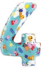 Grabo Folija balon broj 4, Peppa Pig, 66 cm
