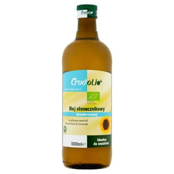 Crudolio - ORGANSKO SUNCOKRETOVO ULJE ZA PRŽENJE 1L