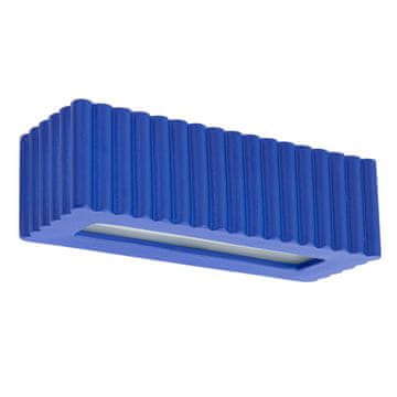 Sollux RIGATA ultramarin keramička zidna lampa