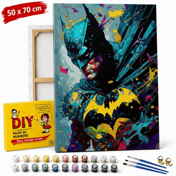 Slika za slikanje po brojevima s okvirom Batman DC 50x70 cm