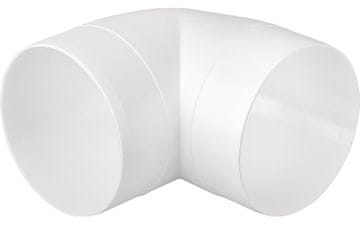 airRoxy Okrugli koljenski spoj kanala 100MM 90' - RX 02-459
