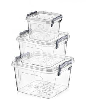 HOB021134 set od 3 posude za pohranu hrane