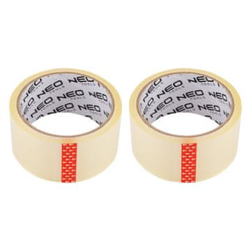 Prozirna pakirna traka 48 mm x 40 m, set 1+1