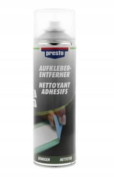 Presto Sprej za uklanjanje naljepnica i ljepila 500 ml