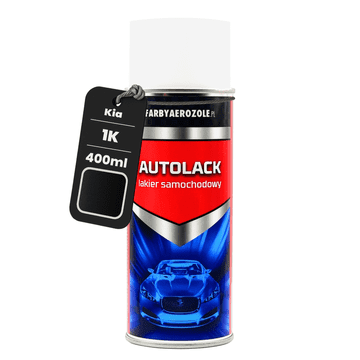 Kia 1K crni auto lak u spreju 400ml