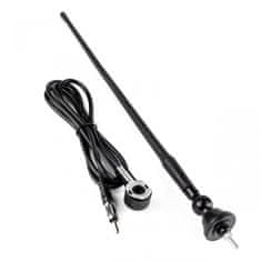 AMIO Auto antena 34 cm 5 mm adapter ANT02 -01049