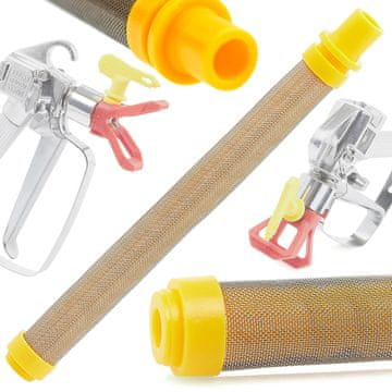 Filtar prstasti za agregat za bojanje 100 mesh, žuti
