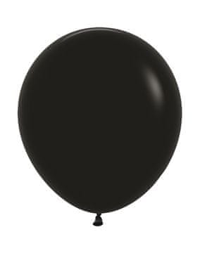 em lateks baloni, crni, 45 cm, 25 kom.