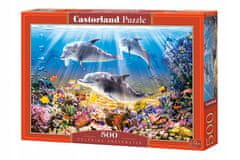 Castorland Slagalica 500 dijelova B-52547 Dupini pod vodom