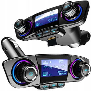 FM Bluetooth 5.0 USB multimedijski odašiljač 8 u 1