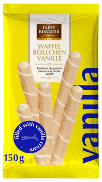 Gunz Feiny Biscuits rurke s vafla i vanilijskim nadjevom 150 g